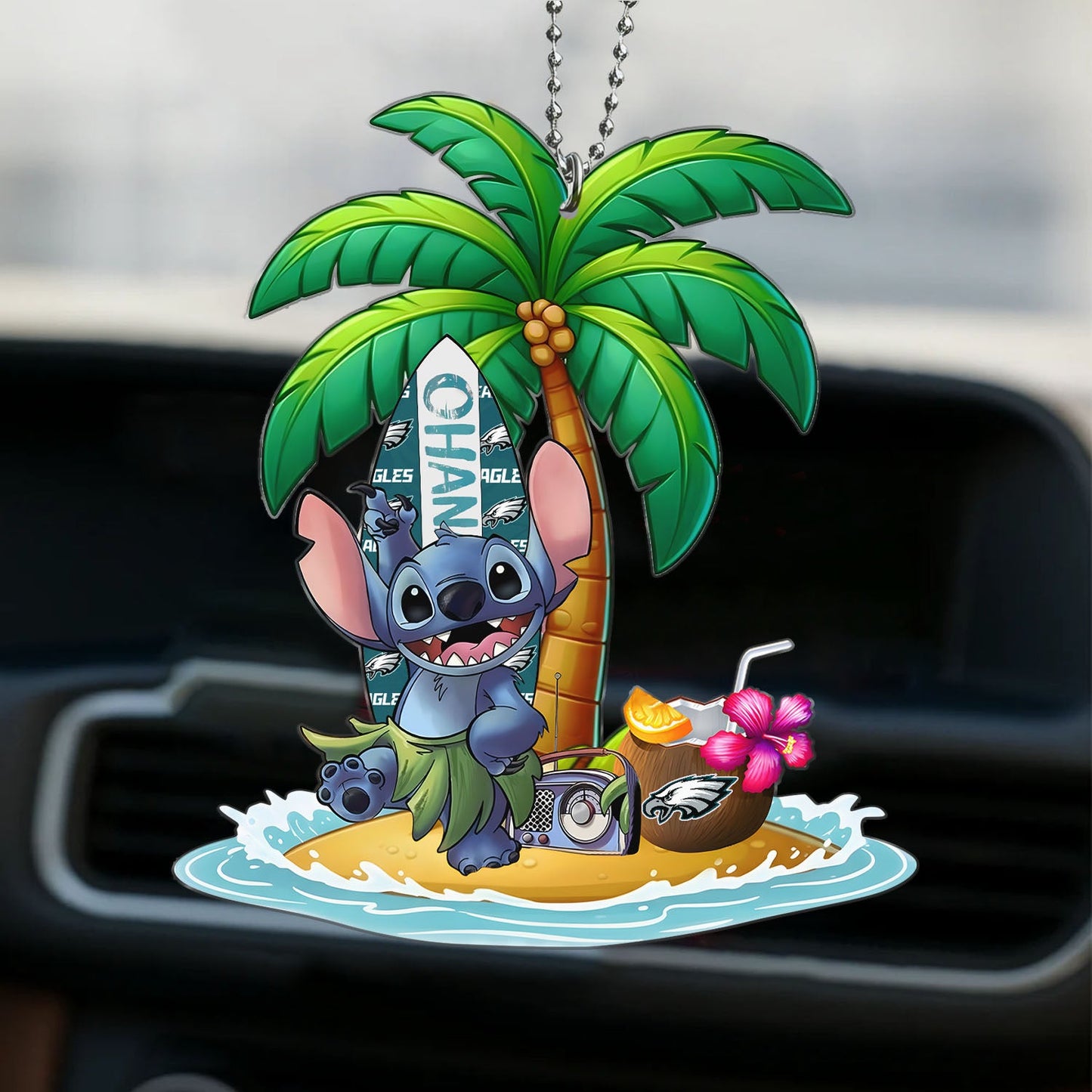 Premium NFL PHI x ST Hawai Car Ornament DatND DVT