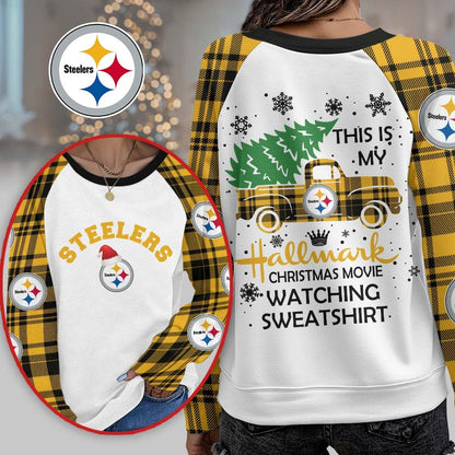 Premium NFL PIT Cozy Round Neck Raglan Sleeve Sweatshirt V1 NMD NHM
