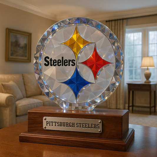 Premium NFL PIT Crystal Style Desktop Ornament V1 NMD  TTV