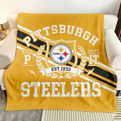 Premium NFL PIT Legacy Fleece Blanket V3 NMD TTV