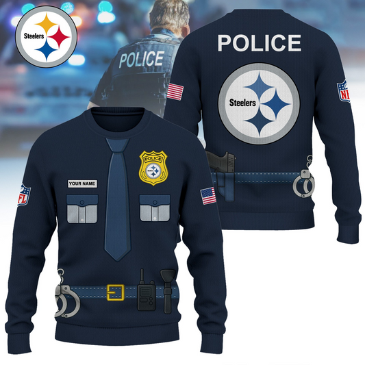 Premium NFL PIT Police Office Costume Shirt V1 NMD TTV