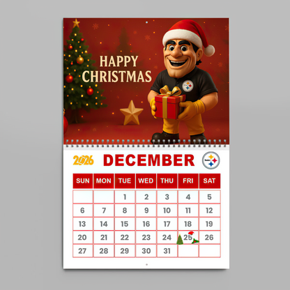 Premium NFL PIT Wall Calendar 2026 V1 NMD TTV