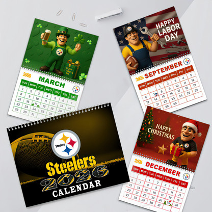 Premium NFL PIT Wall Calendar 2026 V1 NMD TTV