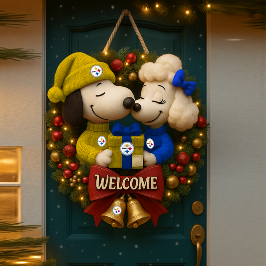 Premium NFL PIT x SNP Shaped Wood Sign V1 NMD TTV