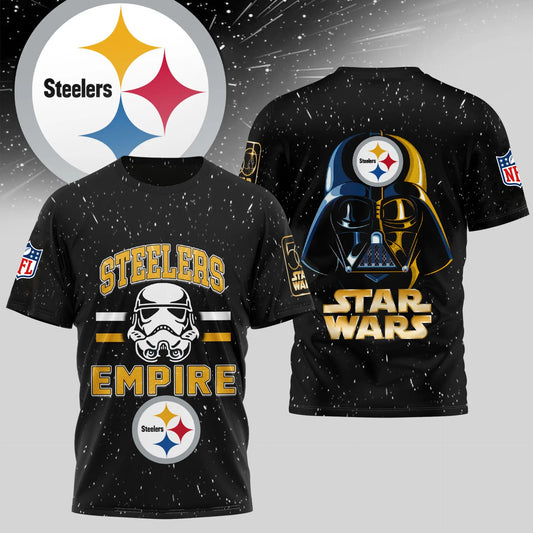Premium NFL PIT x Star Wars 3D Shirt NDT NHM