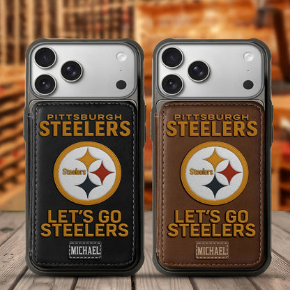 Premium NFL PIT x Wallet IPhone 17 Case NDT NHM
