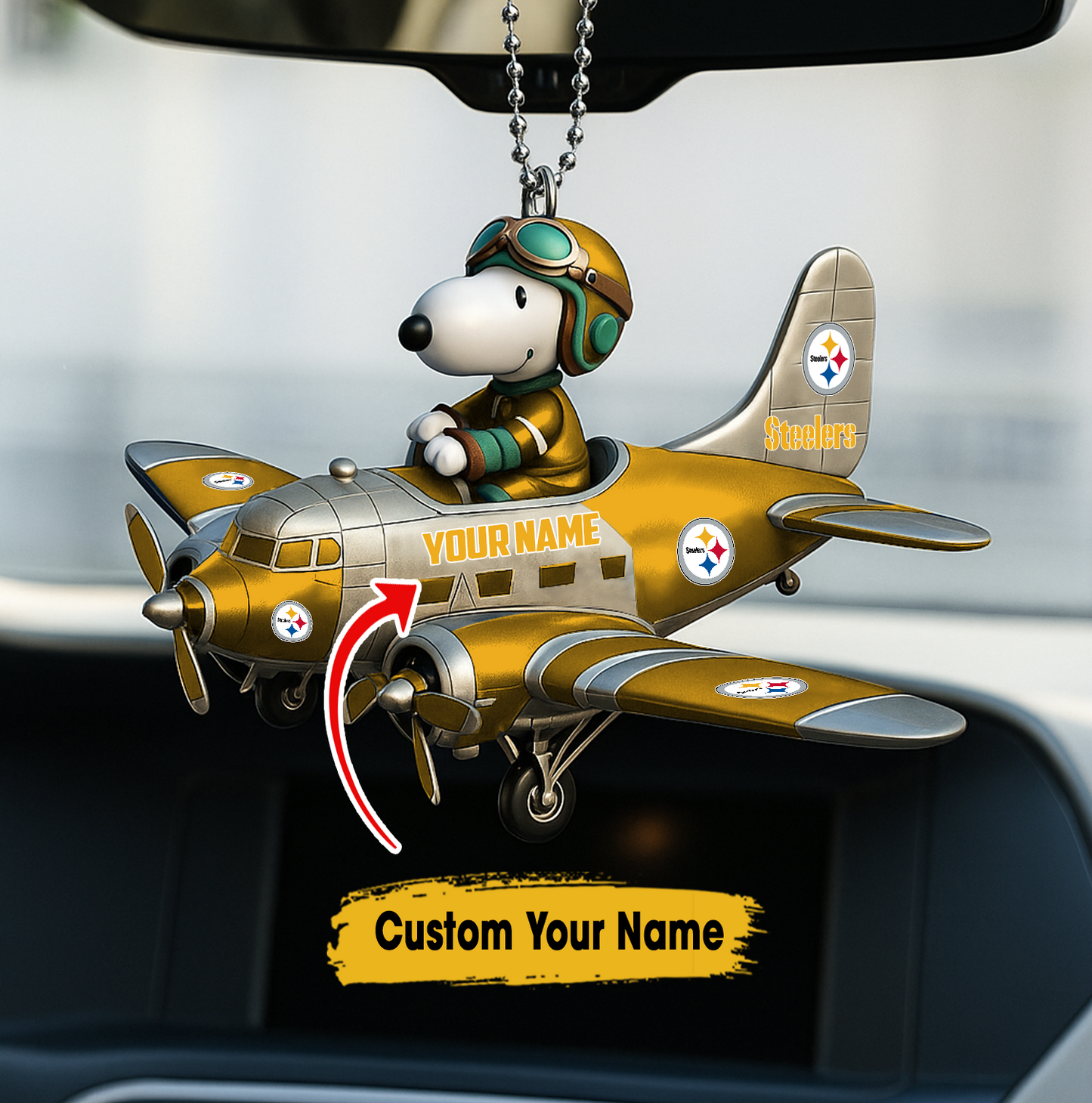 Premium NFL PS x SNP Your Name Car Ornament V2 NMD TTV