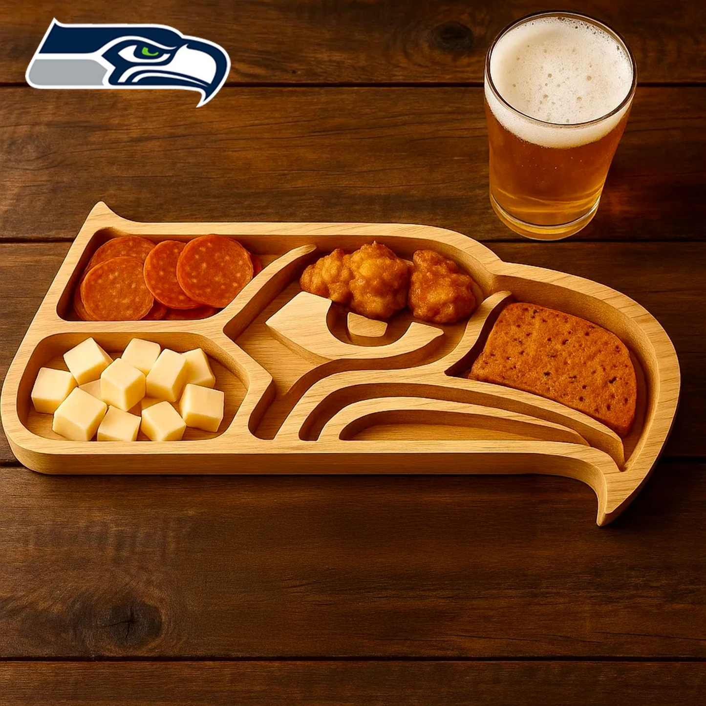 Premium NFL SEA Game Day Platter V1 NMD TTV