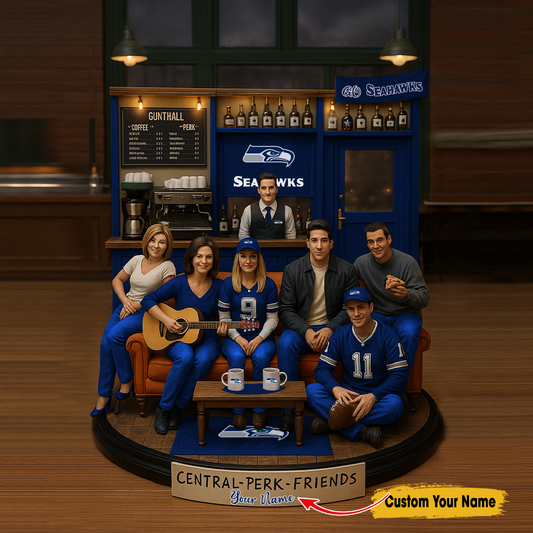 Premium NFL SEA x FR Acrylic Plaque V3 NMD TTV