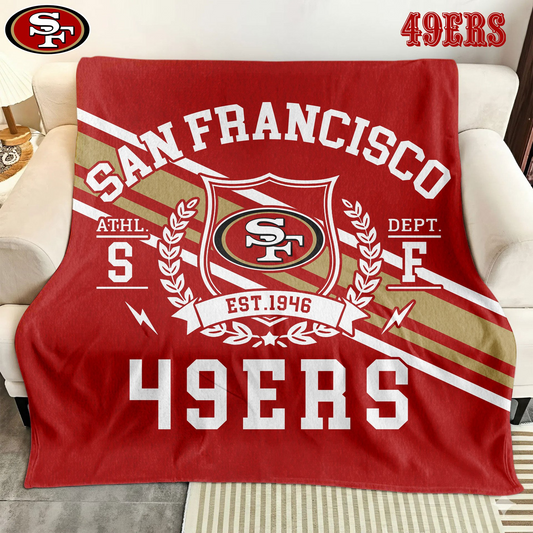 Premium NFL SF Legacy Fleece Blanket V3 NMD TTV