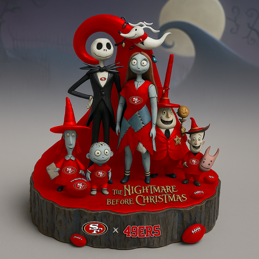 Premium NFL SF x TNBC Acrylic Plaque V4 NMD TTV