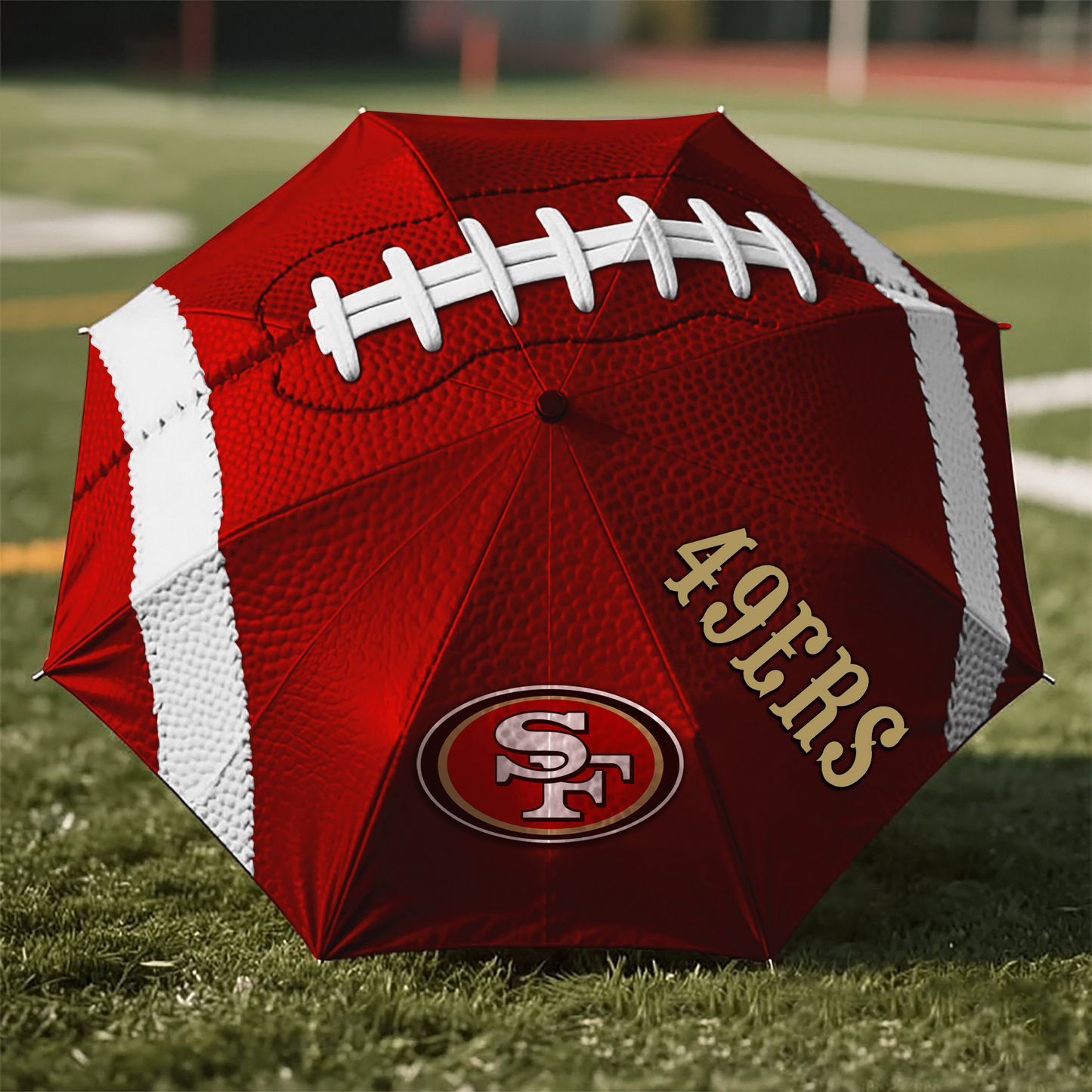 Premium NFL SF49 Open Folding Umbrella V1 NMD TTV