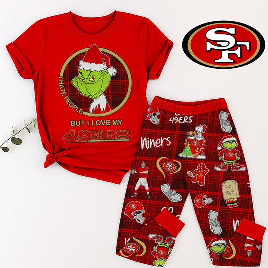 Premium NFL SF49 Pajamas Set V1 NMD NHM