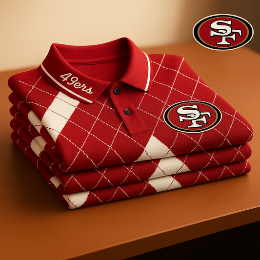 Premium NFL SF49 Polo Shirt V10 NMD TTV