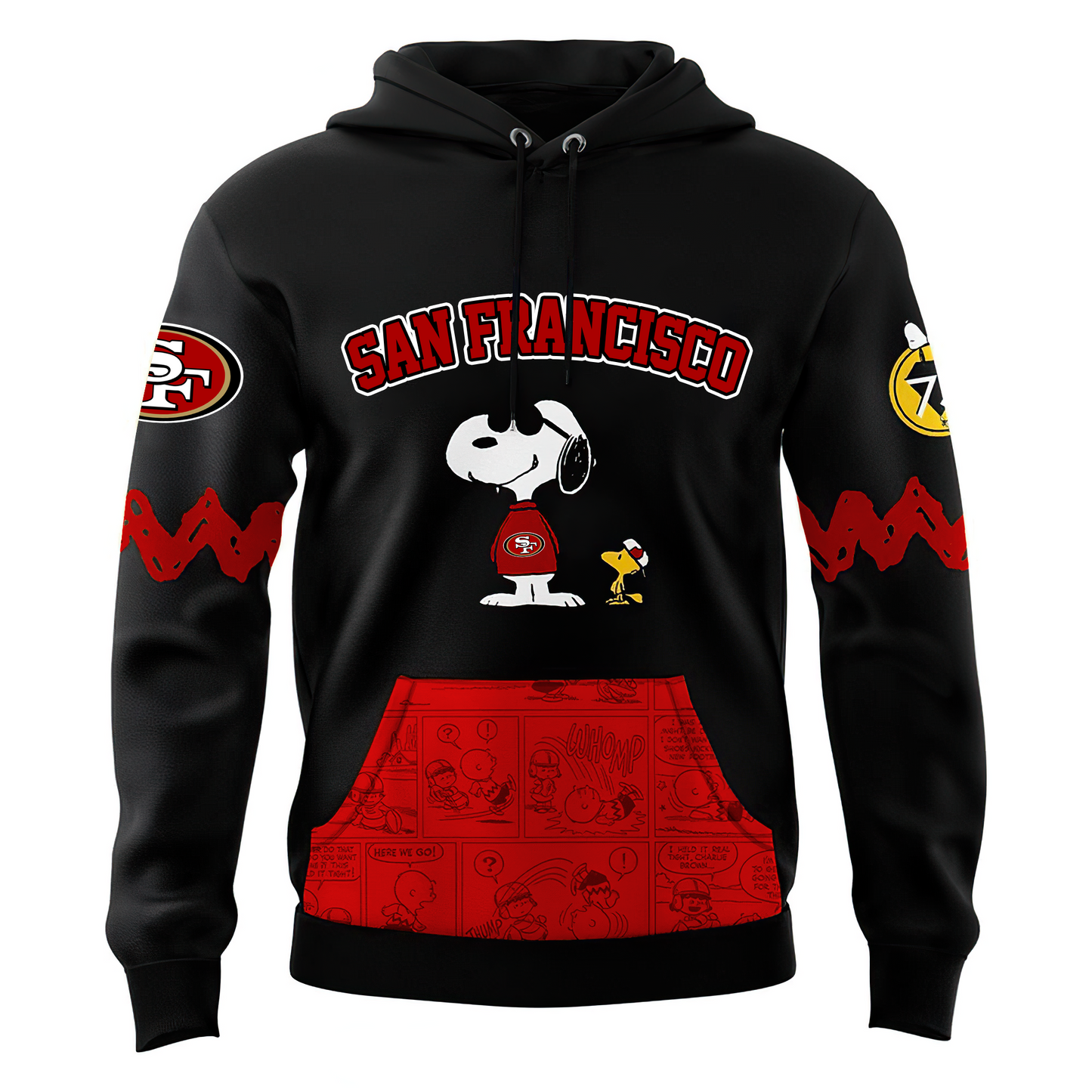Premium NFL SF49 x Peanuts Hoodie V1 NMD TTV