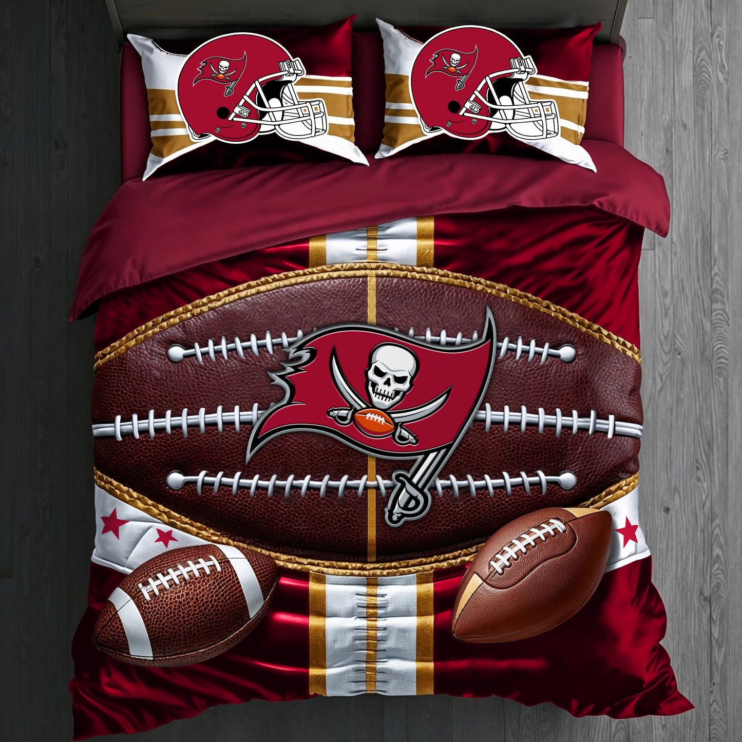 Premium NFL TB Piece Bedding Set V1 NMD NHM