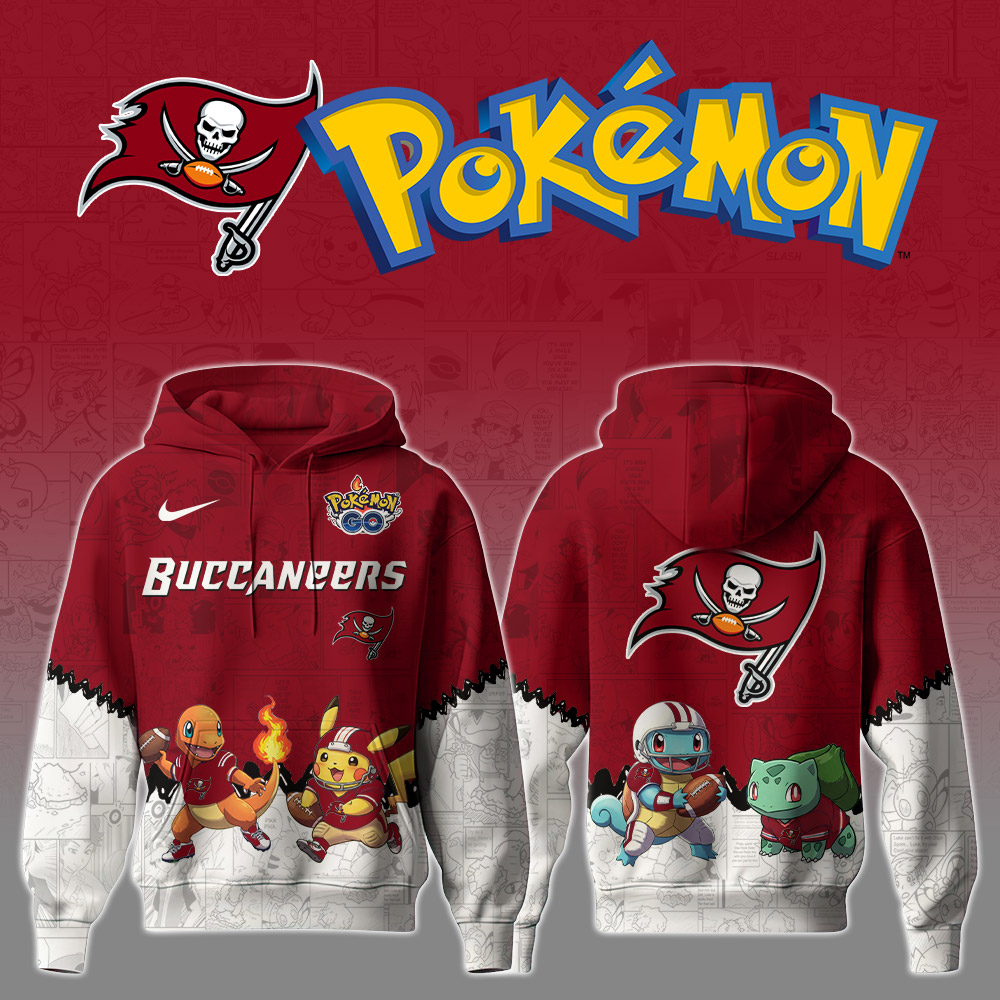 Premium NFL TB x Pokemon Hoodie V1 NMD TTV