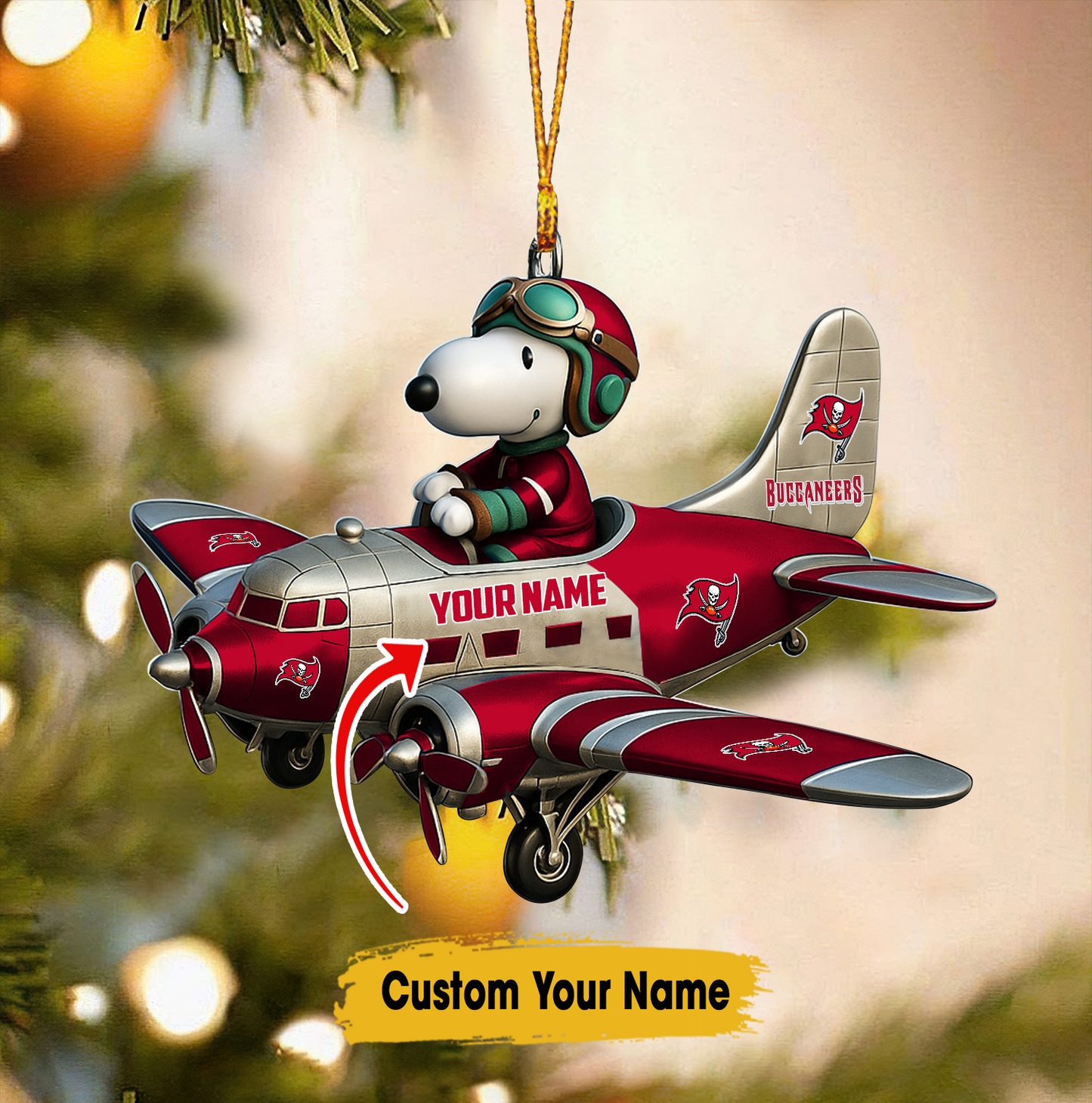Premium NFL TBB x SNP Christmas Tree Ornament V1 NMD TTV