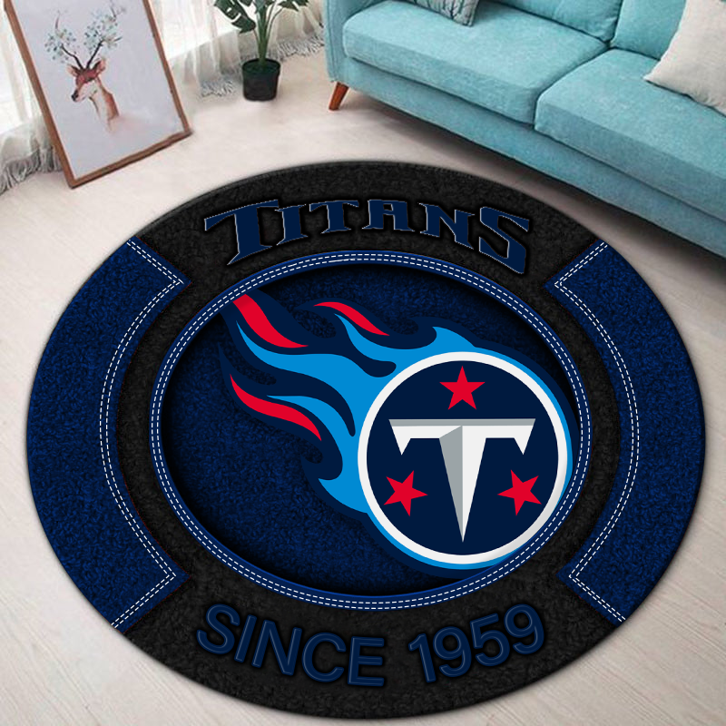Premium NFL TEN Round Rug Multicolor V2 NMD TTV