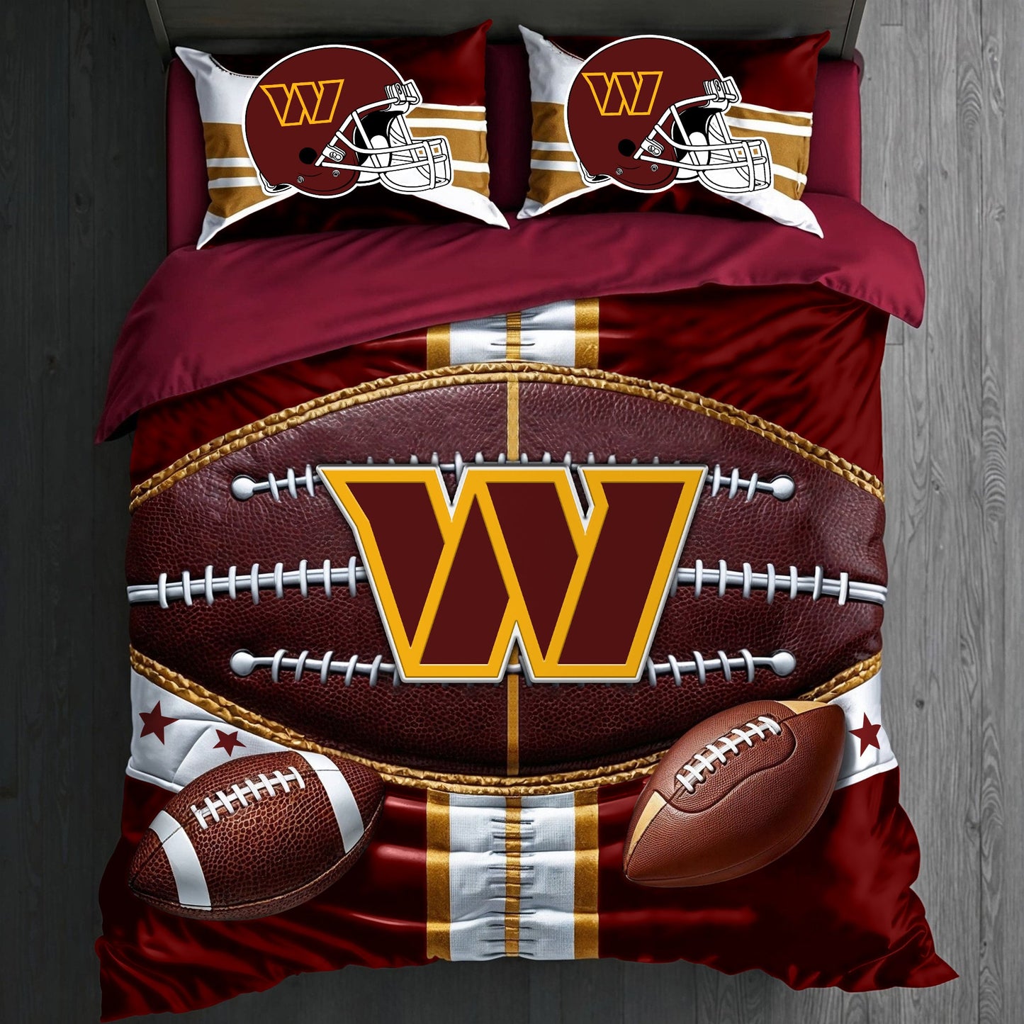 Premium NFL WAS Piece Bedding Set V1 NMD NHM