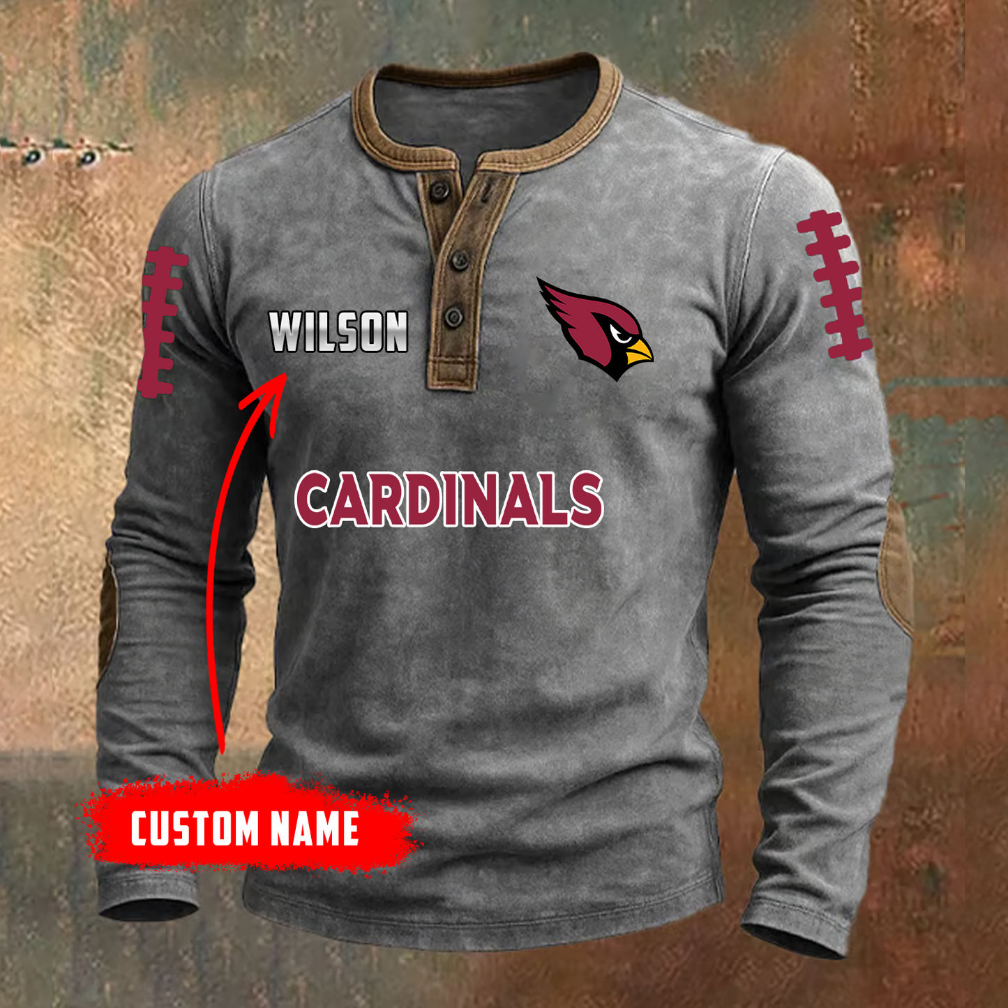 PREMIUM NFL X ARI LONG SLEEVE SHIRT NDT TDT