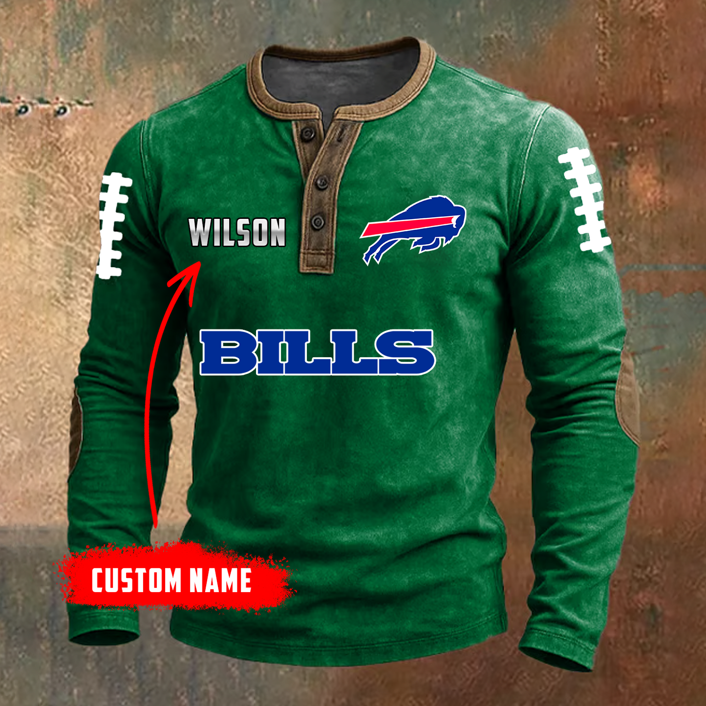 PREMIUM NFL X BUF LONG SLEEVE SHIRT NDT TDT