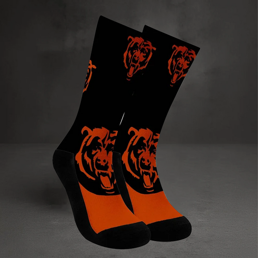 PREMIUM NFL X CHI Unisex Elevate Crew Socks 2025 NDT TDT25