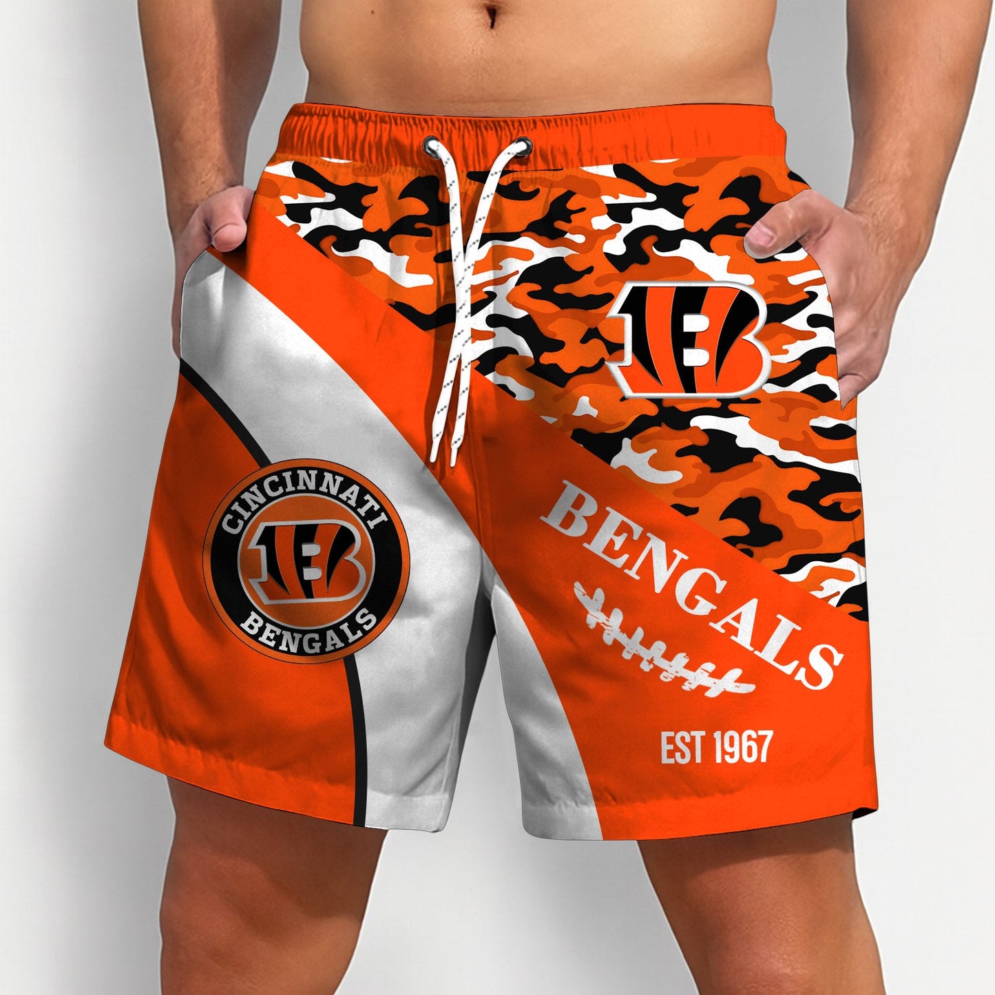 PREMIUM NFL X CIN Short Pants For Men Gifts FOR FAN 2025 NDT NHM