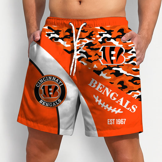 PREMIUM NFL X CIN Short Pants For Men Gifts FOR FAN 2025 NDT NHM