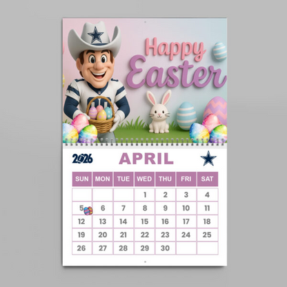 Premium NFL X DAL  2026 Wall Calendar NDT NHM