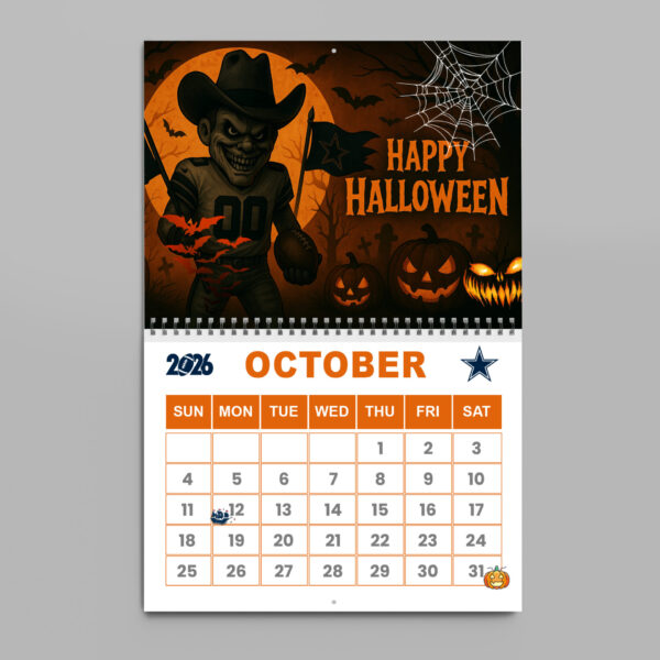 Premium NFL X DAL  2026 Wall Calendar NDT NHM