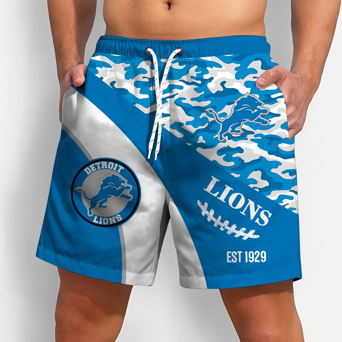 PREMIUM NFL X DET Short Pants For Men Gifts FOR FAN 2025 NDT NHM