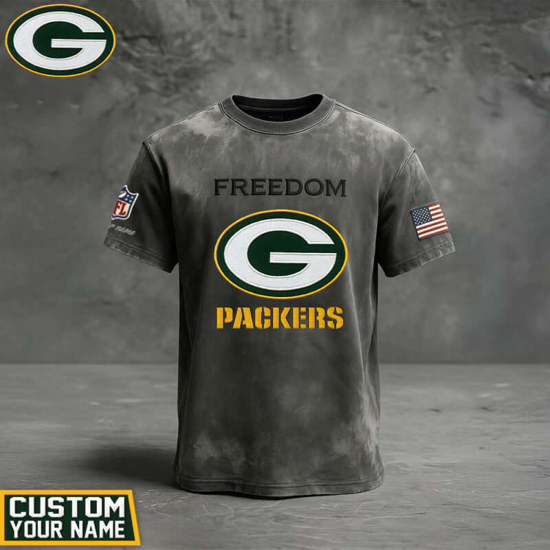 Premium NFL x GB  The Freedom Washed Tee  NDT TDT