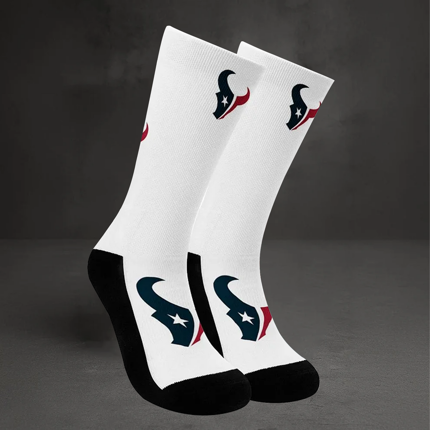 PREMIUM NFL X HOU Unisex Elevate Crew Socks 2025 NDT TDT25