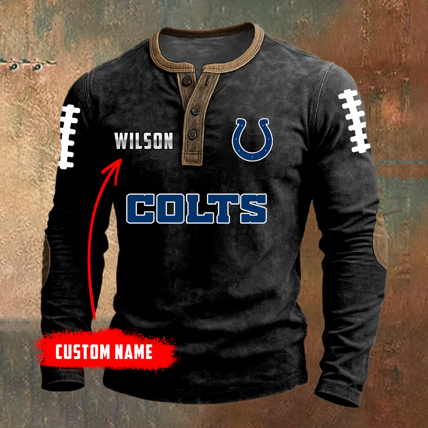 PREMIUM NFL X IND LONG SLEEVE SHIRT NDT TDT