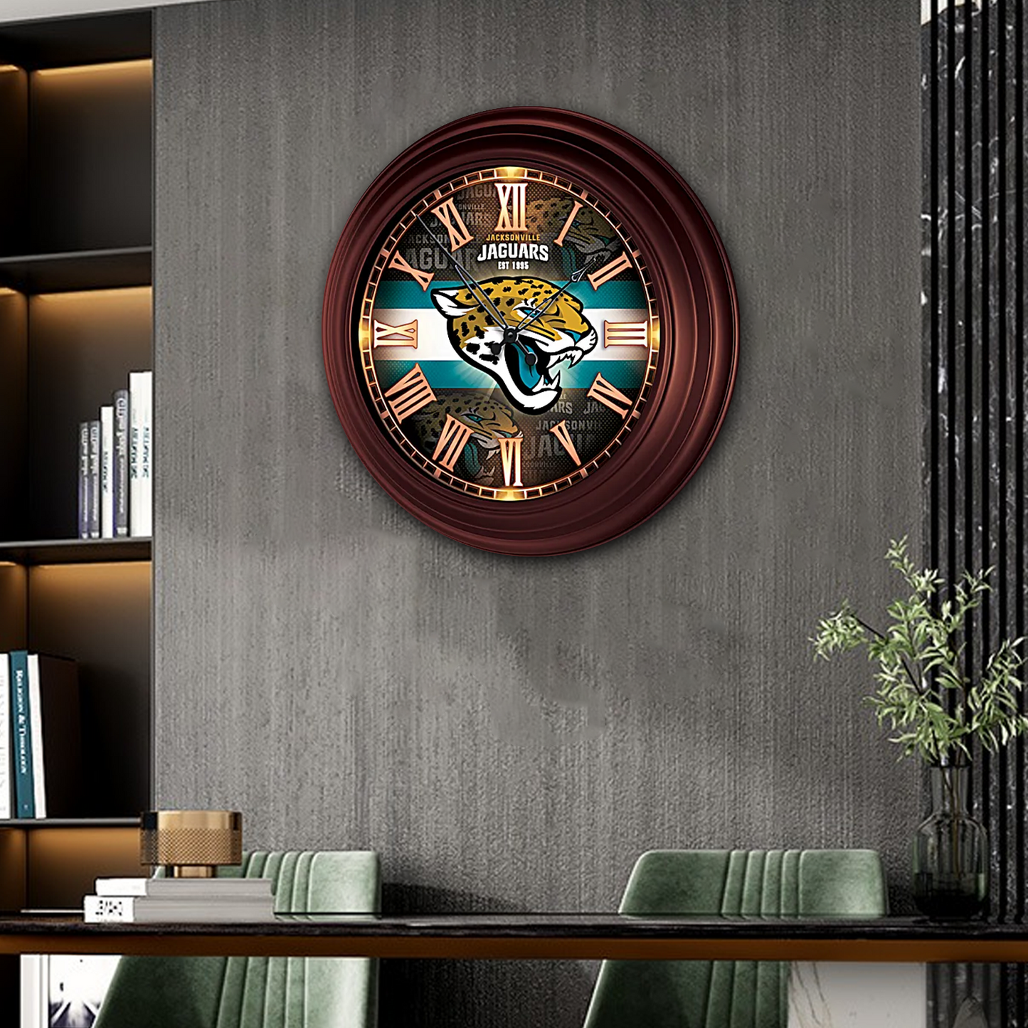 PREMIUM NFL x JAC ATOMIC WALL CLOCK NDT TDT
