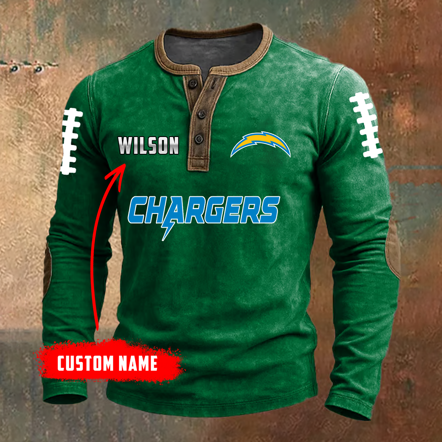 PREMIUM NFL X LAC LONG SLEEVE SHIRT NDT TDT