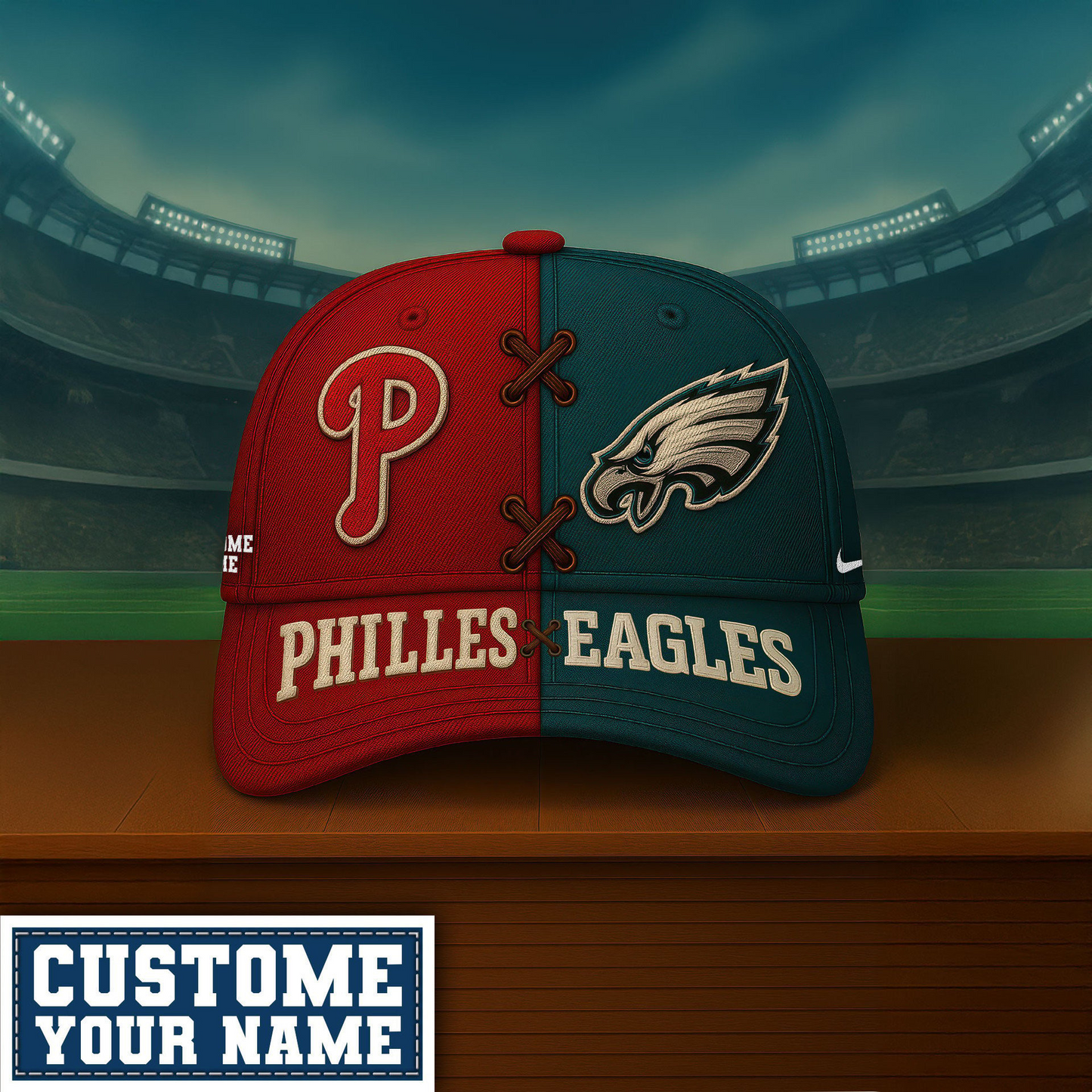 Premium NFL x MLB PHI & PP2 Crossover Custom Cap V1 NMD TTV