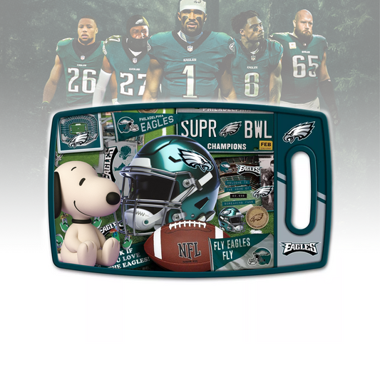 PREMIUM NFL x PHI Retro Series Cutting Board NDT TDT