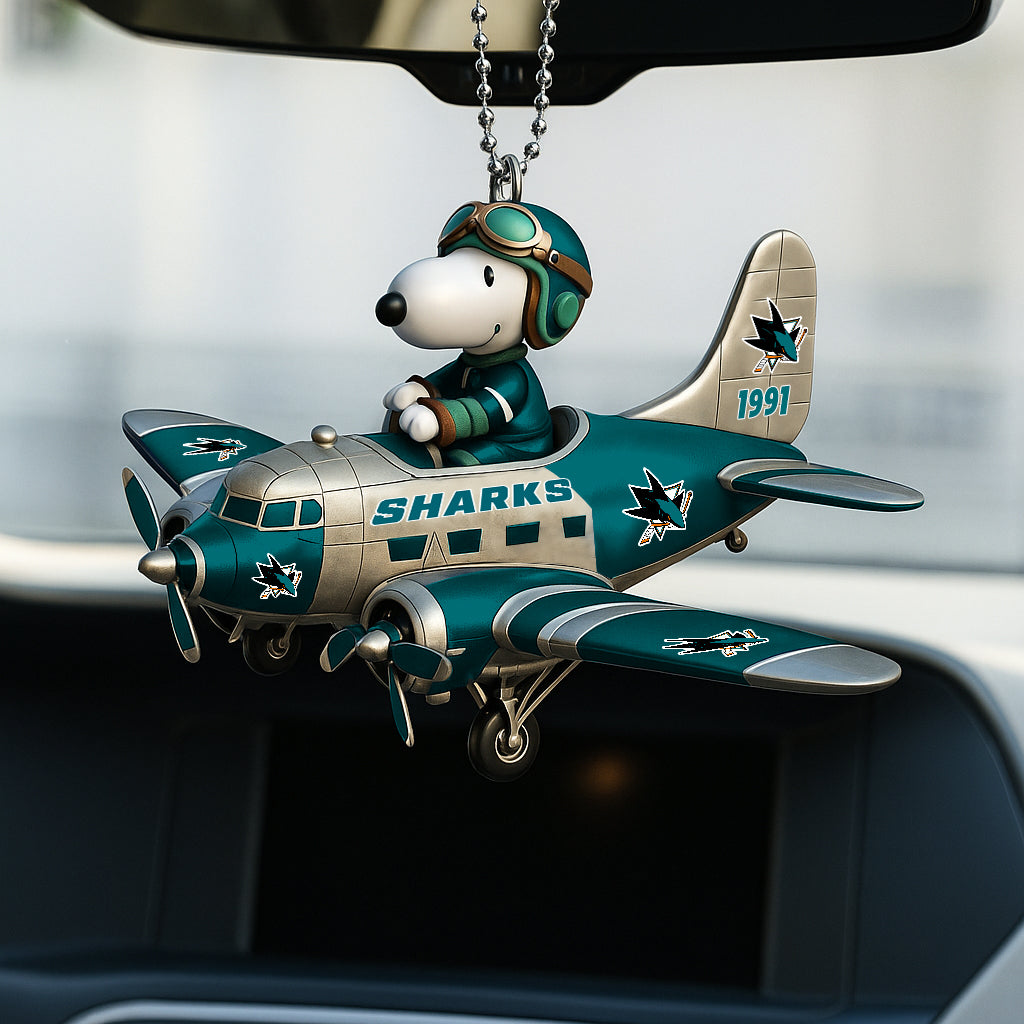 Premium NHL SJS x SNP Car Ornament V1 NMD NHM