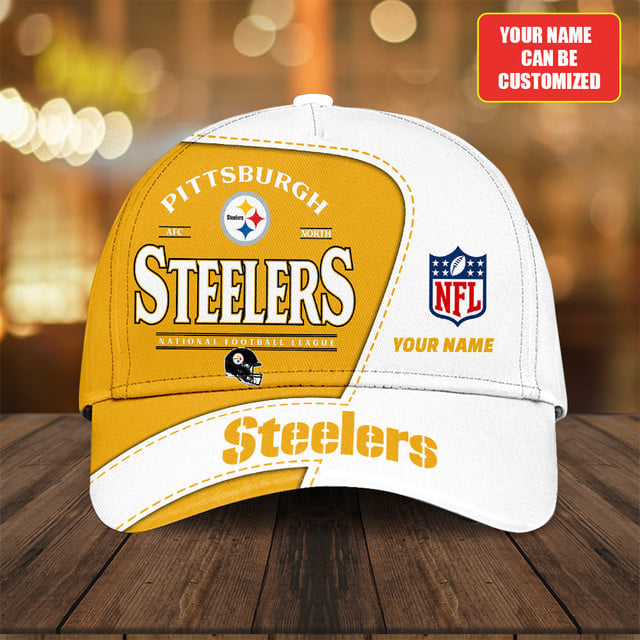 PREMIUM Personalized NFL X  PIT Classic Cap NDT NHM