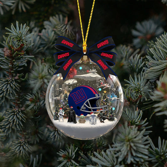PRENIUM The Force X NYG NFL Ornament NDT NHM