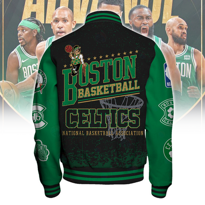 Boston Celtics New Design 2024 AOP Varsity Jacket V8