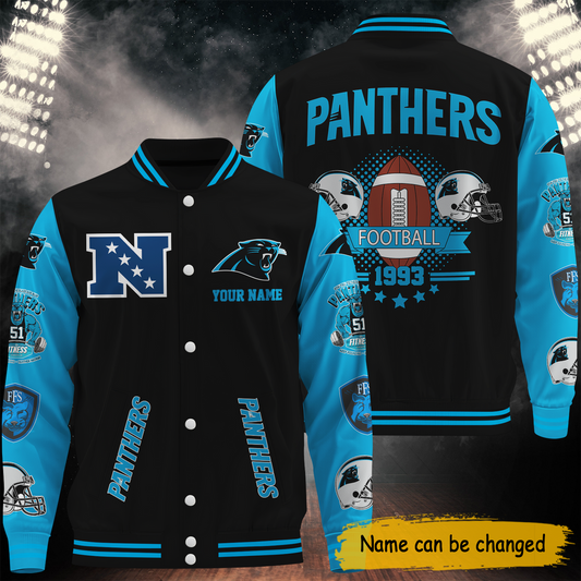 NFL Carolina Panthers Premium Varsity Jacket V030701