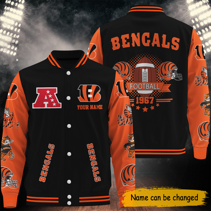 NFL Cincinnati Bengals Premium Varsity Jacket V030701