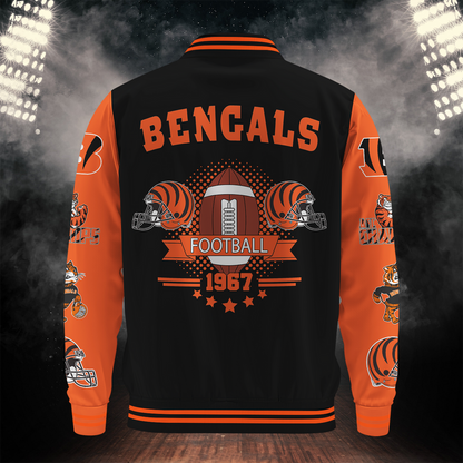 NFL Cincinnati Bengals Premium Varsity Jacket V030701