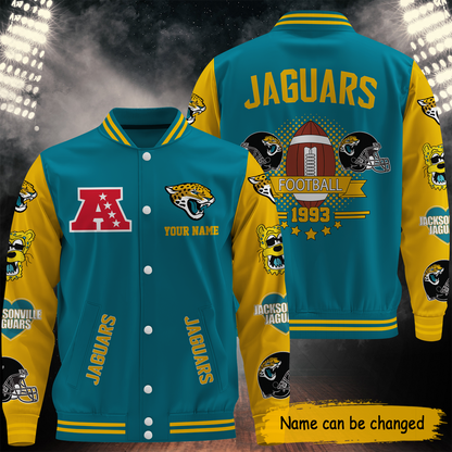 NFL Jacksonville Jaguars Premium Varsity Jacket V030701