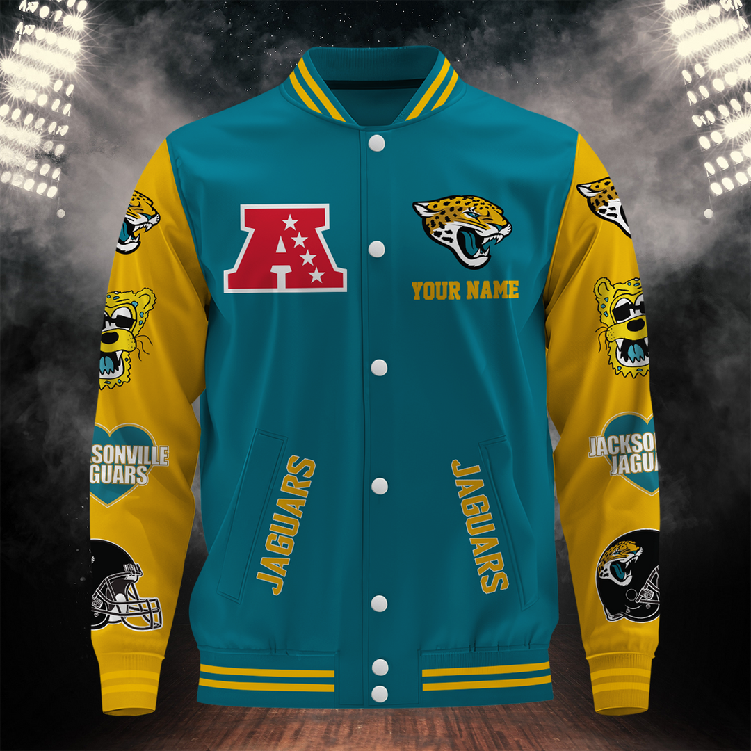 NFL Jacksonville Jaguars Premium Varsity Jacket V030701