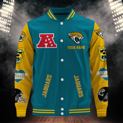 NFL Jacksonville Jaguars Premium Varsity Jacket V030701
