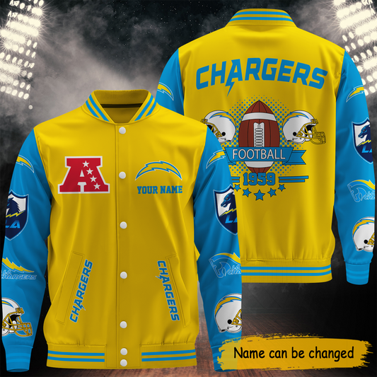 NFL Los Angeles Chargers Premium Varsity Jacket V030701